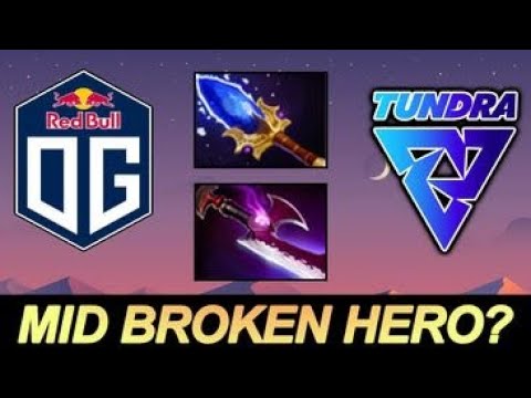 OG vs TUNDRA — Mid Broken Hero Crazy Game TI10 Qualifier