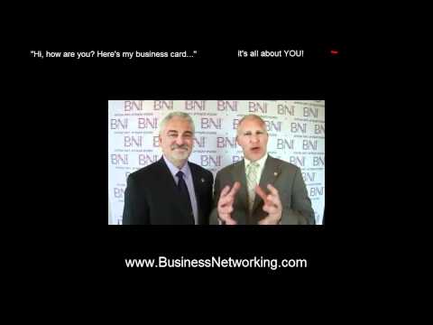 Phil Berg & Dr. Ivan Misner®: The Proper Way to Give Your Business Card