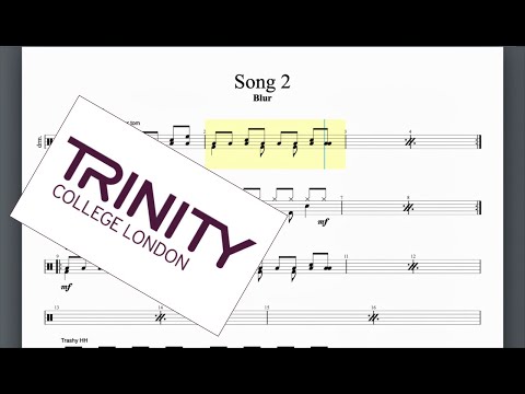 Song 2 Trinity Grade 2 Drums