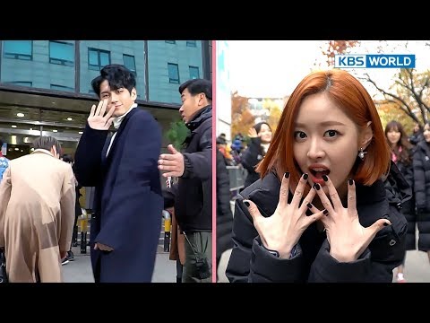 뮤직뱅크 출근길 - Wanna One, TWICE, SEVENTEEN, MONSTA X, gugudan, Lovelyz, etc (MusicBank/2017.11.17)