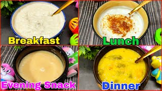 Baby Food Recipes For 1-2 Year Old | Baby Food Chart | Healthy Food Bites