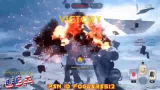 Taking down some walkers in Star Wars Battlefront on PS4 :)