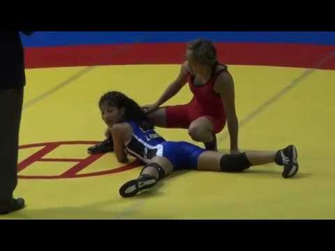 2014 Panam JR FW 44kg Regina Doi (USA) vs Jahaira Cedeno (ECU)