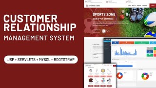 Sports Zone Project Version 1.1 Update Demo | CRM System