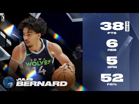 Jules Bernard Went Off For CAREER-HIGH 38 PTS Versus The Nets!