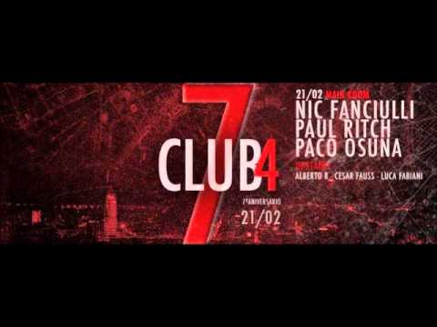 Paul Ritch - Club4 - 7th Anniversary - Barcelona