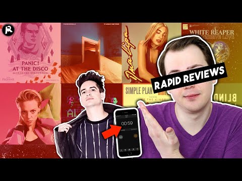 RAPID REVIEWS: Panic! At The Disco, Turnover, Dua Lipa, Tame Impala, Simple Plan | November 2019