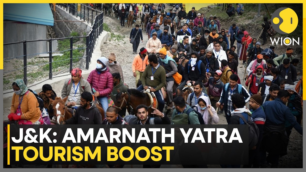 Amarnath Yatra Boosts J&K Tourism as Massive Discounts Attract Pilgrims | WION