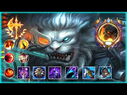 SCRUBNOOB RENGAR MONTAGE 2024 - "ONE SHOT" | LOL TIME STREAMERS