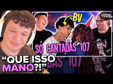 ARUAN REAGE: ELE NUNCA TINHA BEIJADO NA BOCA (ft. Sergio Sacani) (MUCA MURIÇOCA) - Cortes do Aruan