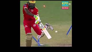 IPL 2021, PBKS vs DC: Kagiso Rabada cleans up Gayle with a full toss delivery |#shorts