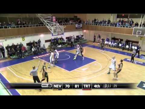 BBL: "Nevėžis" - "University of Tartu" Rungtynių akimirkos 2017-03-07