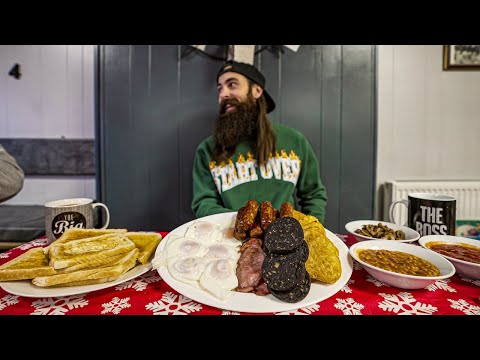 EL CAFE'S VERDE'S UNBEATEN 'DEVIL'S FRY UP' CHALLENGE | BeardMeatsFood