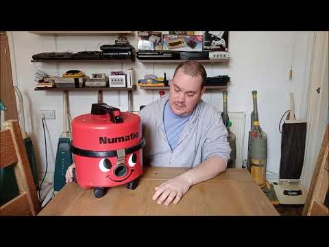 1992 Numatic Commercial NV250 Cylinder Vacuum Cleaner - Henry's Bigger Butcher Brother!