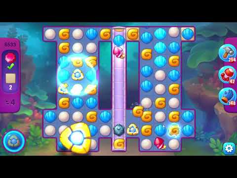 Fishdom 6533 Super Hard Level - 14 moves - NO BooSTERS