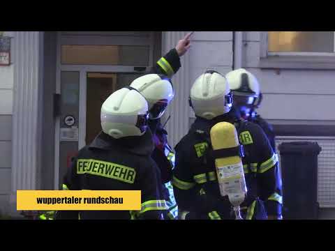 Brand in der Wuppertaler Schwarzbach