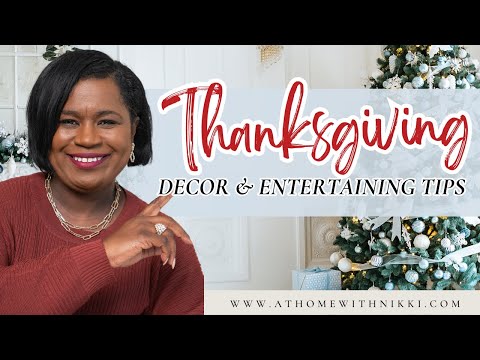 DIY: Thanksgiving Decor & Entertaining Tips