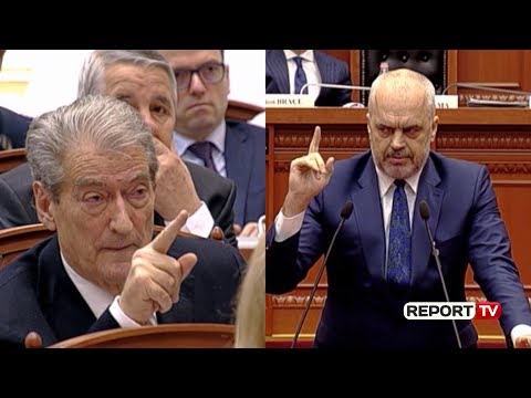 Debati i plotë / Rama: Ti gruas time i ha ato që nuk thuhen, Berisha: Ti je fundërrinë