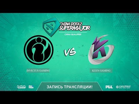 Invictus Gaming vs Keen Gaming, China Super Major CN Qual, game 1 [Lex, 4ce]