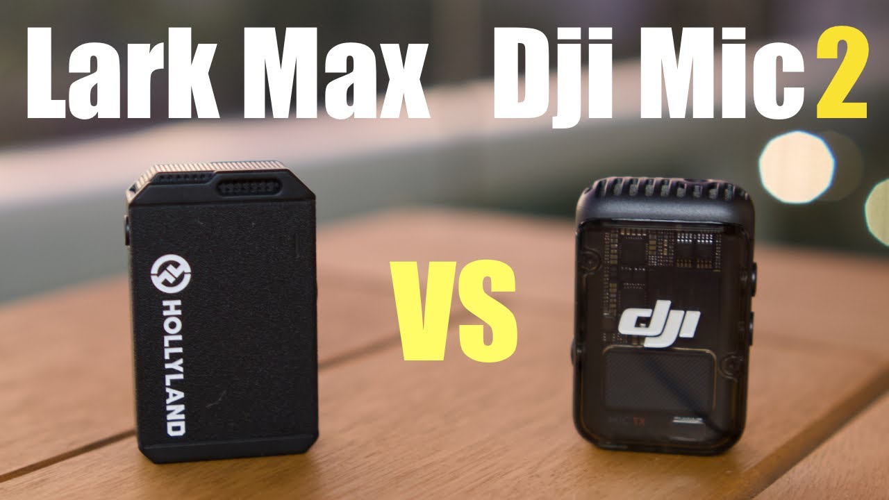 Comparativo Lark Max vs. DJI Mic 2: Qual Microfone é o Melhor para Você?