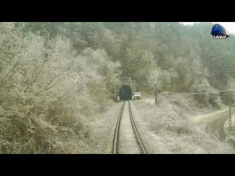 🚆❄Cabview EGM621 Führerstandsmitfahrt - Iarna in Muntii Apuseni/Winter in Apuseni Mountains