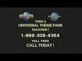 Universal Studios Orlando Resort VHS Commercial 2001
