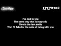 Linkin Park - Pushing Me Away [Lyrics on screen] HD