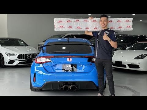 [VLOG] Honda Civic FL5 Type R Upgrade APR Perfomance Carbon Fiber Adjustable GT250 Wing