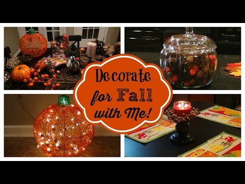 Countdown to Fall Episode #4:  Decorate for Fall with Me & Fall Home Tour! Video