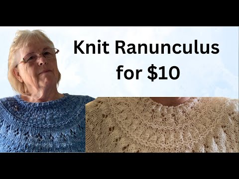 $10 Ranunculus Using Soft Cotton