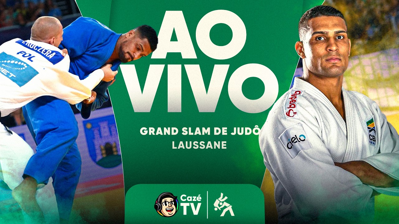 AO VIVO: JUDÔ | TIME BRASIL NO GRAND SLAM DE LAUSANNE | DIA 3