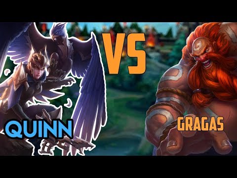 Gragas vs Quinn || Getting camped SO hard and still being useful! #Gragas