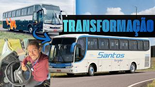 LEVEI ESSE G6 VIAGGIO 1050 NA LONDRIBUS! OLHA A TRANSFORMAÇÃO IMPRESSIONANTE!🚍🚌