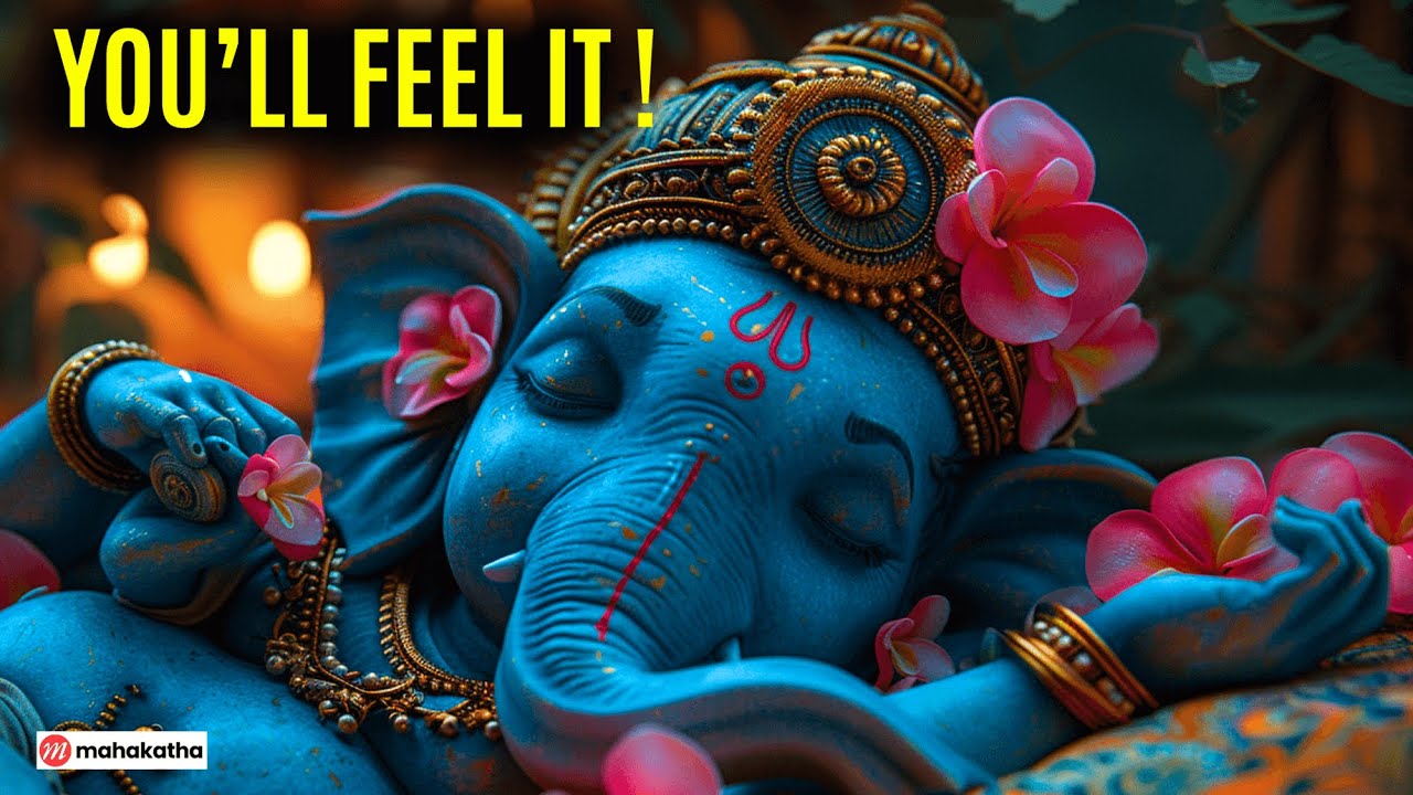 Relaxing mantra music Relieves stress, Anxiety and Depression 🌿 Ganesha Mantra