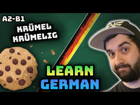 German Crumb Vocabulary – Krümel, krümeln & krümelig Explained (A2–B1)