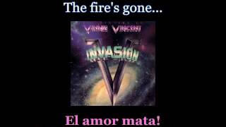 Vinnie Vincent Invasion - Love Kills - Lyrics / Subtitulos en español (Nwobhm) Traducida