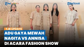 Tenteng Tas Mungil Rp 1 Miliar, Adu Gaya Mewah Nagita Slavina vs Annisa Pohan di Acara Fashion Show