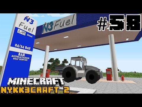 Minecraft STAZIONE DI SERVIZIO FUNZIONANTE #58 - ITA NYKK3CRAFT S2 MOD