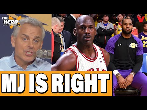 Michael Jordan is RIGHT about NBA load management | THE HERD w/ Colin Cowherd