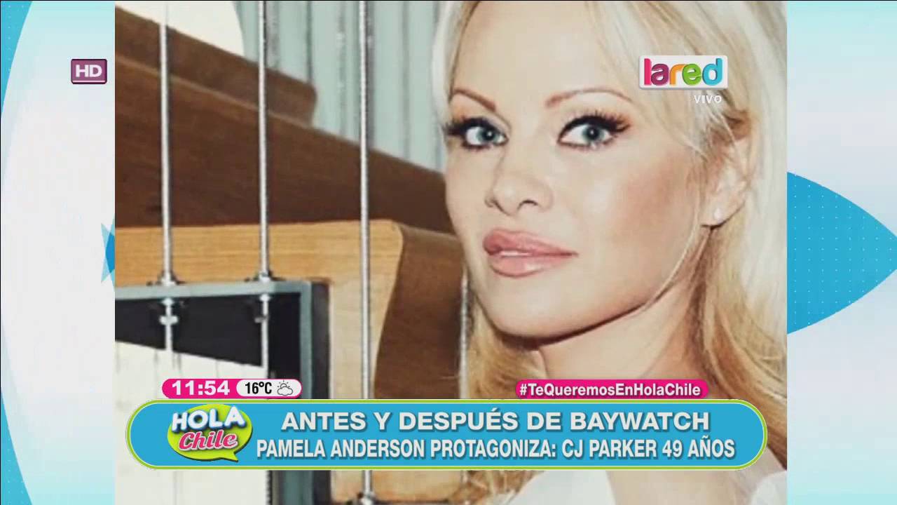 El antes y después de los protagonistas de Baywatch