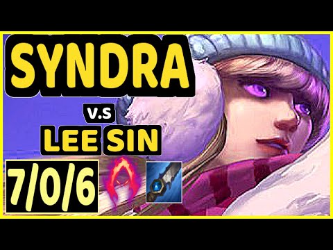 KIREI (SYNDRA) vs LEE SIN - 7/0/6 KDA JUNGLE CHALLENGER GAMEPLAY - EUW