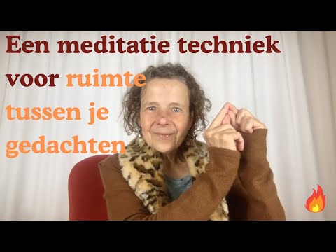 Het begin en eind van je gedachten waarnemen