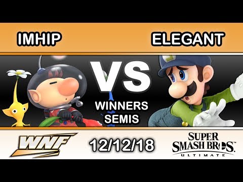 WNF 4.5 - ImHip (Olimar) Vs. Elegant (Luigi) Winners Semis - Smash Ultimate