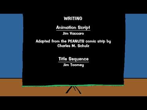 Get Ready for School, Charlie Brown! (PC) (1995) - Credits