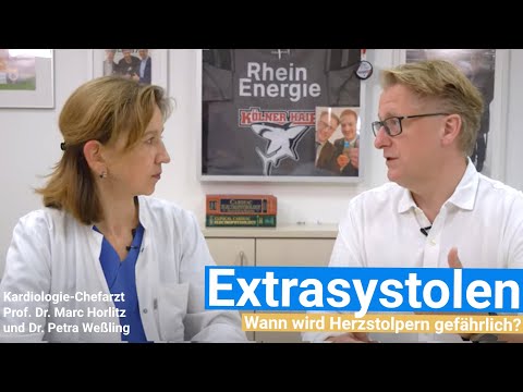 Extrasystoles: When do heart palpitations become dangerous? | Cardiology at Porz Hospital 🔵💛