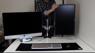 320 Series Dual Monitor Arm Mount Set up and Review