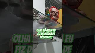 Olha só quem eu fiz com massa de modelar! #massademodelar #ronaldofenômeno #futebol #arte