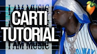 How to Make Beats for PLAYBOI CARTI'S "MUSIC" | FL Studio Tutorial
