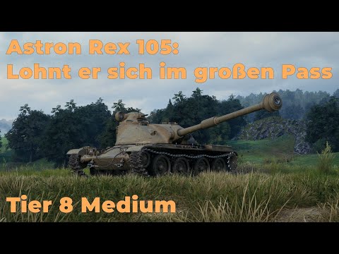 World of Tanks (Xbox SX) Astron Rex 105mm: Lohnt er sich im großen Pass?