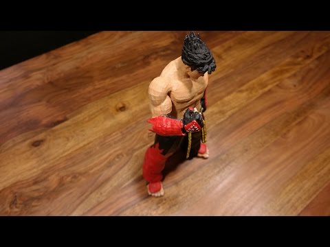 Jin Kazama Tekken by Zep_To_3D_Druck - Thingiverse
